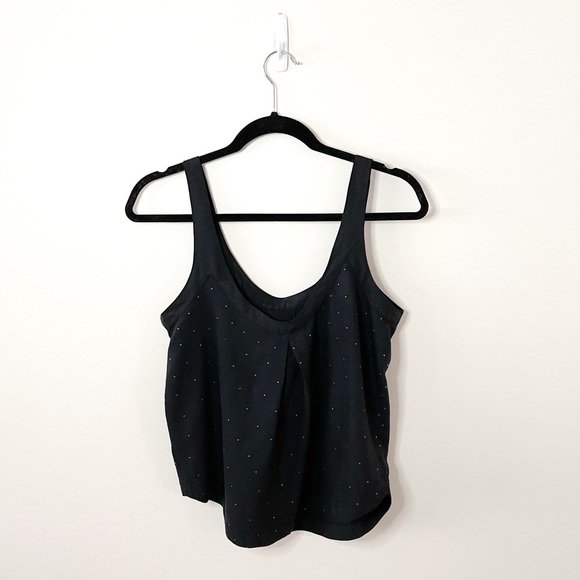 Hurley Black & Studded Tank Top Size Small - Picture 5 of 9